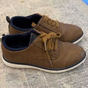 Cat & Jack Brown Kids Dress Shoes